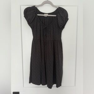 Women’s mini tie front dress